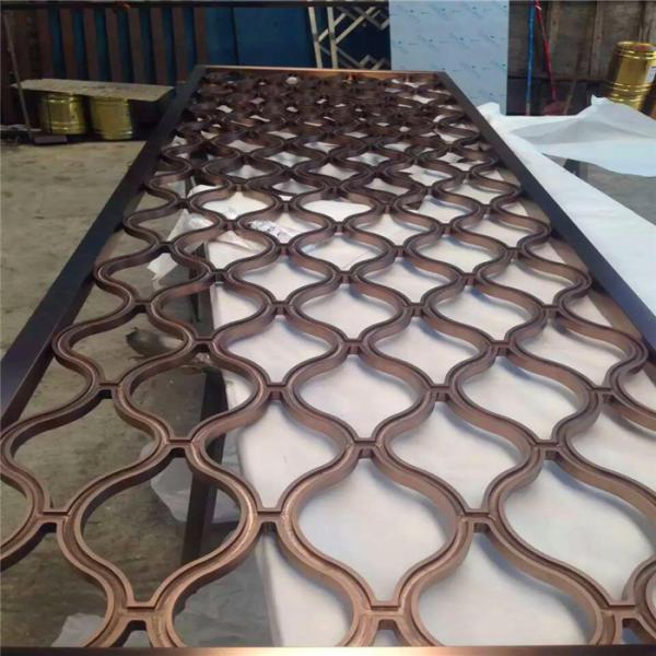 Cheap building decoration material Laser cut aluminum Screen  Wall Art Panel with high quality for sale