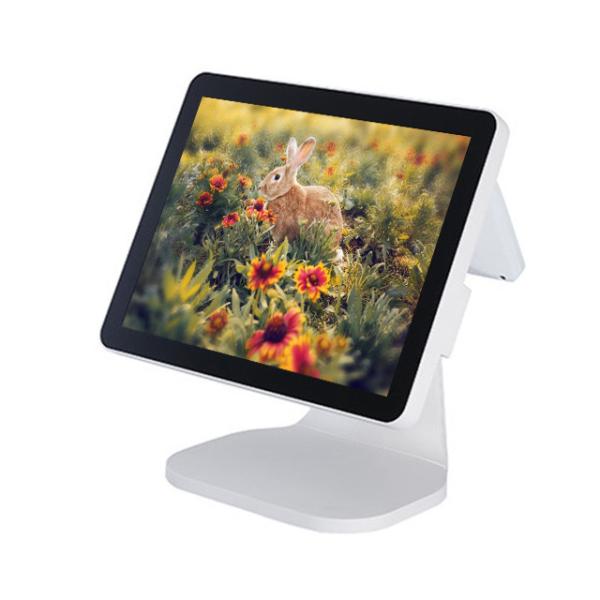 Cheap 2 * 20 VFD Android Based Pos , White Color Small HD Business Pos System for sale