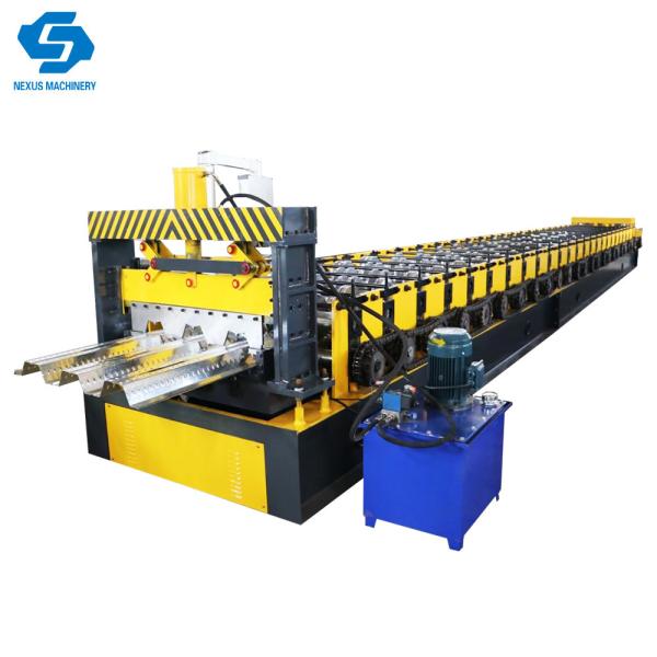 Cheap                  Composite Metal Floor Deck Roll Forming Machine Steel Decking Sheet Making Machinery              for sale