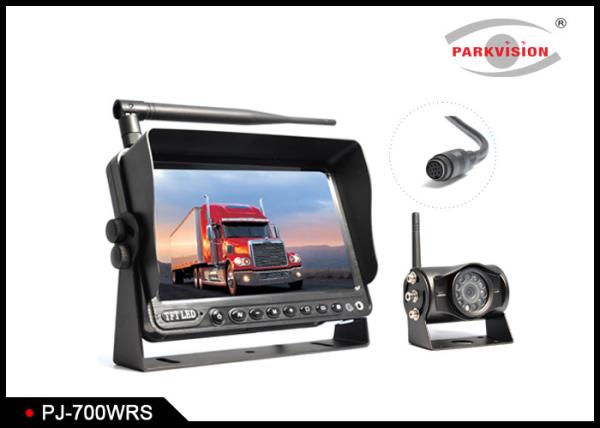 Cheap RGB 800 × 480 Pixel Bus Monitoring System , Wireless Backup Camera With Monitor  for sale