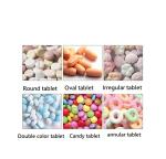 Multi-functional Pill Candy Chewable Tablet Compression Machine Round Irregular