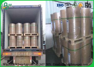 100% Virgin Pulp C1s Art Paper Double Sides Coates 23 36 LWC Paper In Roll