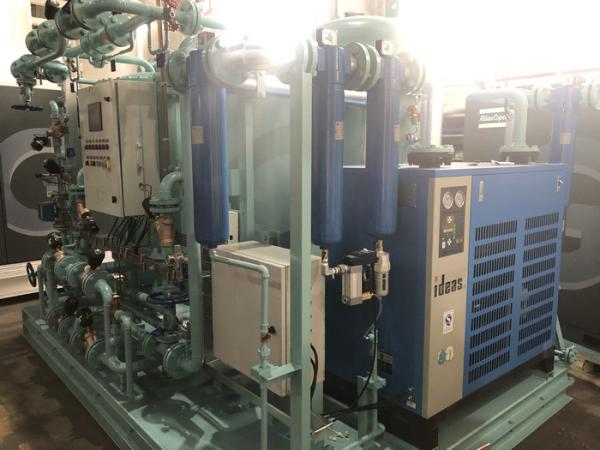 Cheap Full Automatic Marine Nitrogen Generator / Adjustable PSA Nitrogen Gas Generator for sale