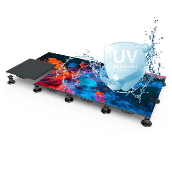 Cheap P2.97 Interactive Dance Floor LED Display Front service For Amusement Areas for sale