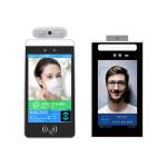 White Wifi Digital Signage Ips Panel With Detecting Temperature And Face