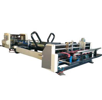 Cheap Paperboard Auto Folder Gluer Machine With Strapping Machine for sale