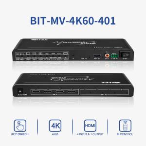 4K60 HDMI Multiview Monitor 1 Out 4 In HDMI Screen Splitter Multiviewer