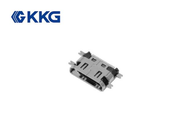 Cheap SMT Type A HDMI Connector Socket Mating Force 35N MAX For Audio and Set Top Box for sale