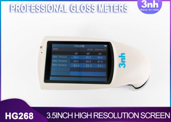Cheap 3NH Professional Patch Gloss Level Meter 20 60 85 Degree Gloss meters HG268 0-1000GU PC Software for sale