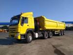 Best Hydraulic Cylinder Rear End Side Dump Tipper Trailer with Customization