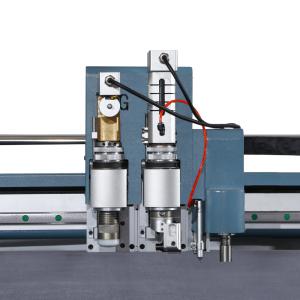 Best Digital CNC Machine For Cutting Fabric Single Ply , Round Knife Fabric Cutter 3.5KW wholesale