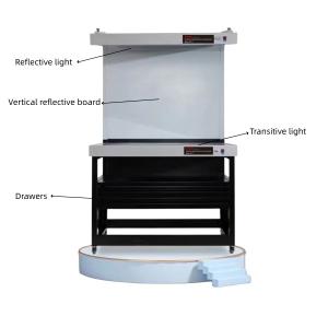 Best INTEKE Transitive-Reflecting Color Viewing Booth / Color Viewer CPF-T wholesale