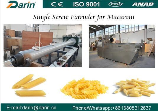 Cheap High Efficiency Antomatic Macaroni / Pasta Making Machine With Siemens PLC & Touch Screen for sale
