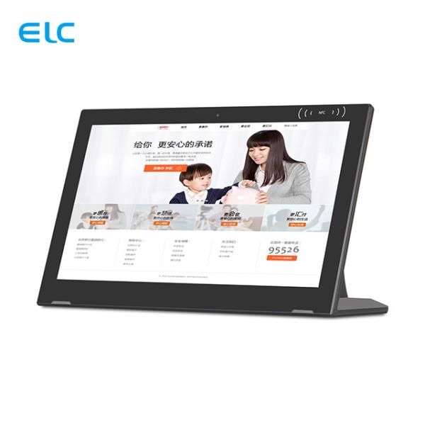 Cheap Touch Screen Desktop Tablets 15.6 Inch Smart Interactive Tabs With POE RJ45 NFC for sale