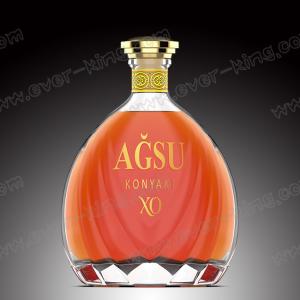 Custom Design Glass Wine Bottle 750ml For Liquor Alcohol Drinking