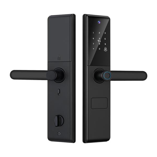S829MAX Wifi Camera Lock Tuya APP Digital Viewer Lock Biometric Fingerprint