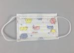 Adjustable Nose Piece Elastic Cartoon Anti Virus 3ply Face Mask