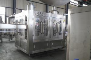 Best 3Kw Aseptic Vertical Juice Filling Machine Washing Filling Sealing 3 In 1 For Beverage wholesale