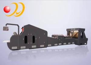 High Speed Paper Bag Making Machine Central Sealing Bottom  With Window