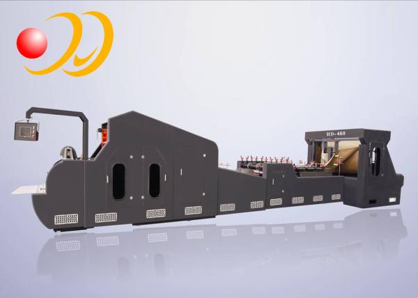 Cheap High Speed Paper Bag Making Machine Central Sealing Bottom  With Window for sale
