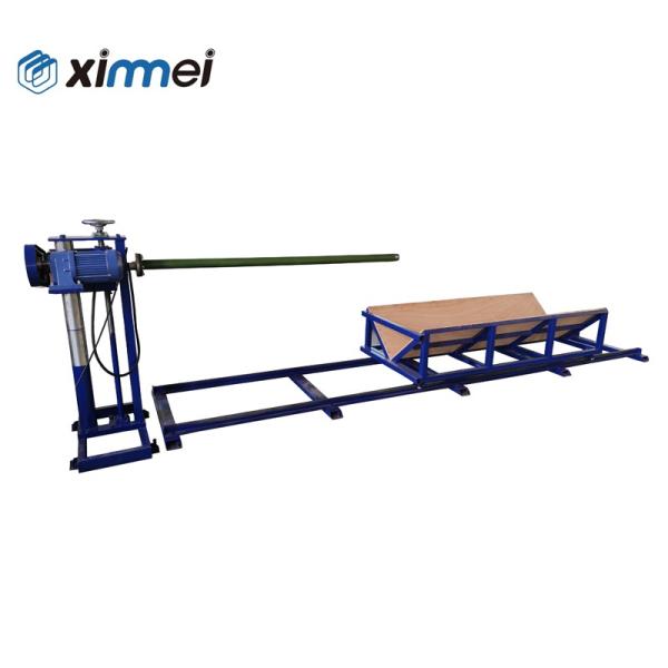 Cheap Boring Machine Drilling In Center Of Foam To Allow Sponge Bar To Be Inserted For Peeling Machine Skiving Cylinder Foam Into Thin Infinitely Long Rolls As Pr-machine For Peeling Processing for sale