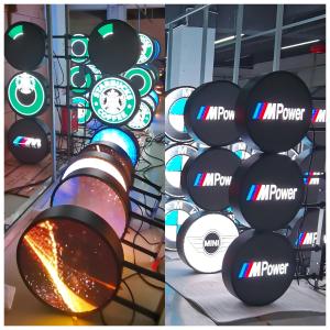 China Circular Round LED Display Circle LED Screen Display P4.28 on sale