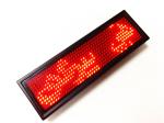 Programmable LED scrolling message Badge
