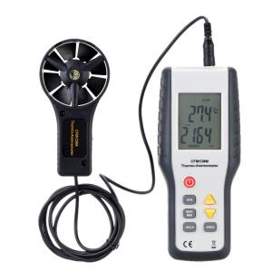 High Quality Handheld Mini LCD Screen Display Digital Wind Speed Gauge Meter Measure Anemometer