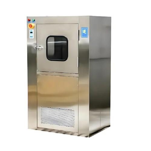 Cheap PLC Control Air Shower Pass Box in White Color Customized Size for Controlled Environment for sale