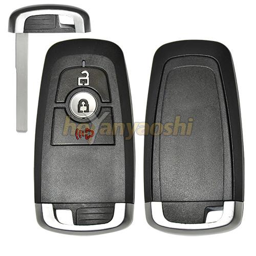 Cheap Ford 3Buttons Smart Key Shell with Emergency Key Insert for sale