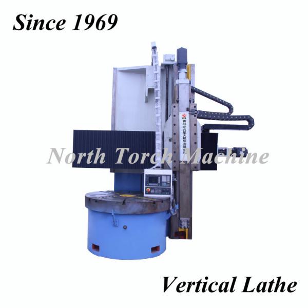Cheap Double Column Cnc Vertical Turning Lathe Machining Oil Flange Long Lifespan for sale