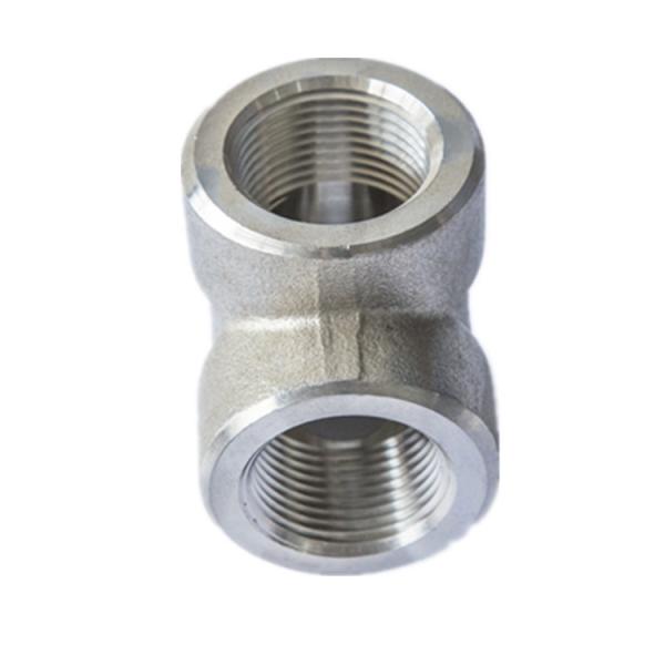 Cheap Hot Dip Galvanized SS Threaded Pipe Tee Equal Diameter Customized for sale