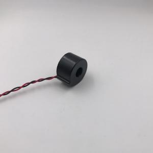 Round Single Phase Current Transformer , 90A Customized Turns Ratio 1 Phase Transformer