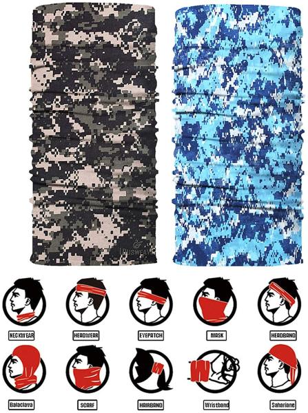 Cheap Multi Color Cam Use Tubular Nano Neck Tube Gaiter for sale
