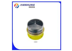 1.8W 3.7V  ICAO Solar Airfield Light 12cd For Runway / Taxiway Edge