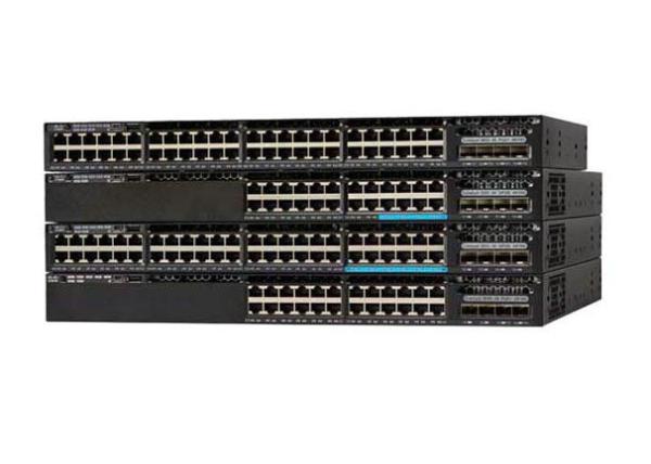 Cheap Gigabit Ethernet Switch Cisco Catalyst 3650 Series 24 Port Data 4x1G Uplink IP Base WS-C3650-24TS-S for sale
