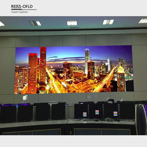 Cheap Flexible Indoor Fixed LED Display , Indoor Fixed LED Screen Super Thin for sale