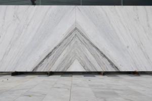 Best Abrasion Proof White Marble Stone Tiles For Wall Cladding Decoration wholesale