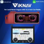 Viknav 12.3 Inch Touch Screen Car Radio And AC For Land Rover Range Rover Vogue