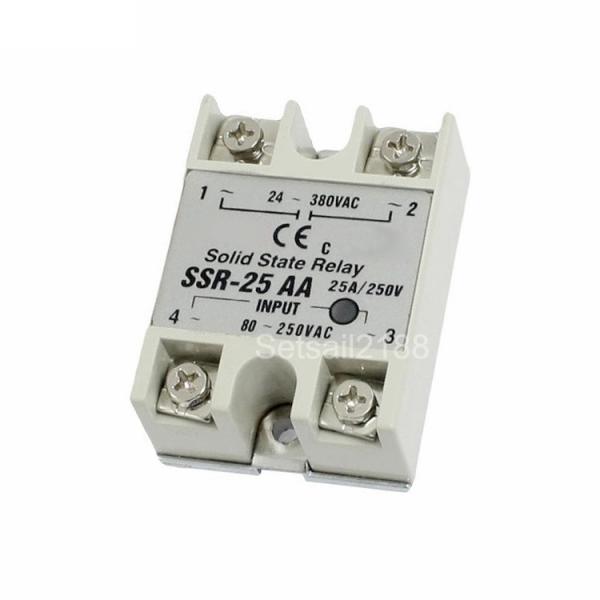 Cheap 100A Single Phase AC SSR Relay Solid State15VDC Control for sale