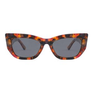 Rectangle Cateye retro Square Sunglasses 90s Acetate For Women