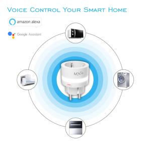 100-240V AC WIFI Smart Plug Tuya Home Energy Meter Remote Control EU Automation App