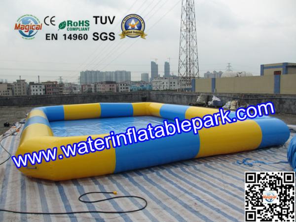 Cheap 0.6mm  Children Inflatable Pool , inflatable pools with slides for sale