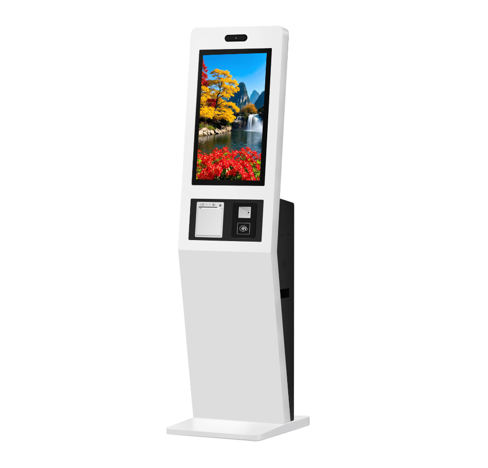 Best Smart Capacitive Touch Kiosk with Advanced Biometrics Modular Design and Split-Screen Functionality wholesale