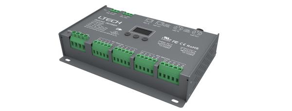 Cheap 16CH CV DMX Decoder LT-916-OLED for sale