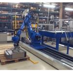 Industrial Robotic Arm 6 Axis Yaskawa GP35L With CNGBS Robot Gripper For