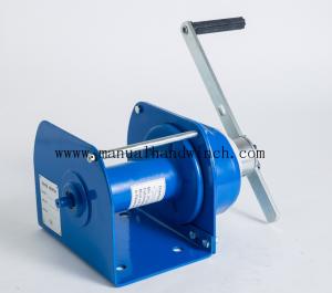 China 0.5T Heavy Duty Manual Anchor Winch / Winch Drum Brake With Self Locking Brake on sale