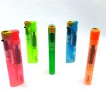 Transparent Color Windproof Torch Lighter with Customized Request and Customizat
