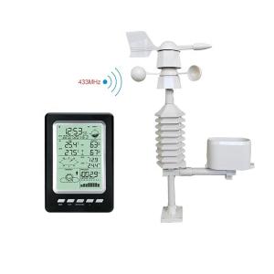 China Smart Weather Station With High Accuracy Humidity Sensor And Weather Forecast Feature on sale