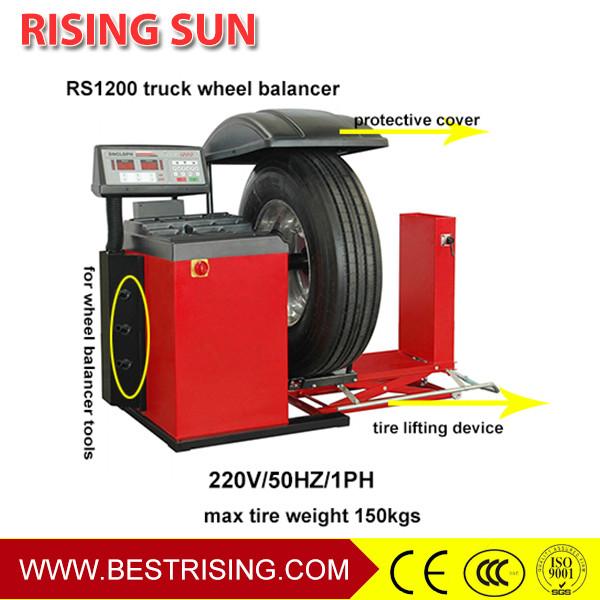 Cheap LCD display full automatic garage wheel balancing machine for sale